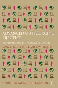 Enlarge image Cover: Advanced Outsourcing Practice - Palgrave Macmillan