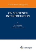 Cover: On Sentence Interpretation - Kluwer Academic Publishers