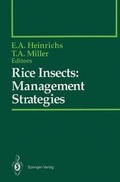 Cover: Rice Insects: Management Strategies - Springer