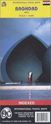 Abbildung von: Baghdad / Bagdad 1:25.000 - ITMB Publishing