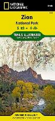 Abbildung von: Zion National Park - National Geographic Maps
