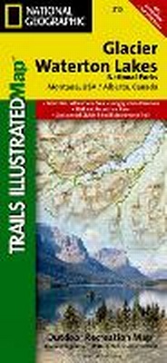 Abbildung von: Glacier / Waterton National Park - National Geographic Maps