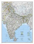 Cover: Indien, laminiert - National Geographic Maps