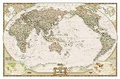 Cover: Executive Weltkarte, Pacific Centered, laminiert - National Geographic Maps