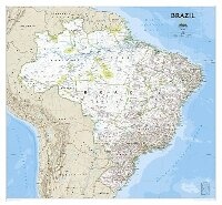 Abbildung von: Brasilien Classic, laminiert - National Geographic Maps