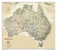 Abbildung von: Australia Executive laminiert - National Geographic Maps