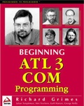 Cover: ATL COM Tutorial - WROX Press Ltd