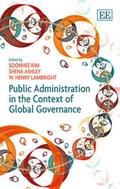 Cover: Public Administration in the Context of Global Governance - Edward Elgar Publishing