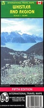 Cover: Discover British Columbia's Whistler and Region - ITMB Publishing