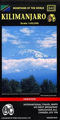 Abbildung von: Kilimanjaro Trekking Map - Estate Publications