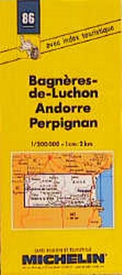 Abbildung von: Luchon /Perpignan - Michelin Maps