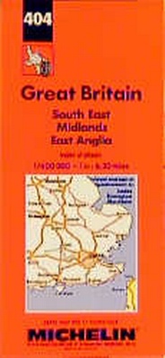 Abbildung von: Midlands and South East - Michelin Maps