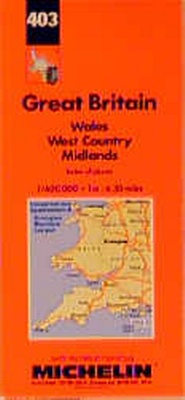 Abbildung von: England West and South West /Wales - Michelin Maps