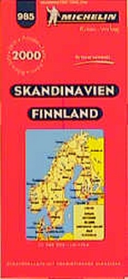 Abbildung von: Skandinavien /Finnland - Michelin Maps