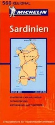 Abbildung von: Italien - Sardinien - Michelin Maps