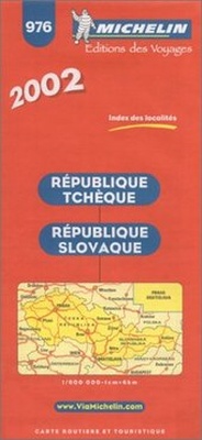 Abbildung von: Tschechien-Slowakai - Michelin Maps