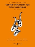 Cover: Concert Repertoire For Alto Saxophone - Faber Music Ltd