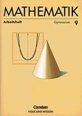 Cover: Mathematik Sekundarstufe I - Ausgabe Volk und Wissen - Gymnasium &Ouml;stliche Bundesl&auml;nder / 9. Schuljahr - Arbeitsheft - Cornelsen Verlag GmbH