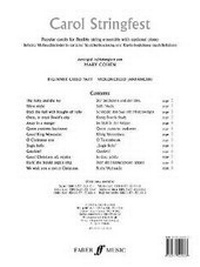 Enlarge image Cover: Carol Stringfest (Beginner Cello) - Faber Music Ltd