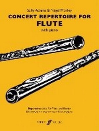 Enlarge image Cover: Concert Repertoire For Flute - Faber Music Ltd