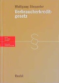 Cover: Verbraucherkreditgesetz - Deutscher Sparkassen Verlag