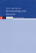 Cover: Berufserfolg und Sprache - Deutscher Sparkassen Verlag