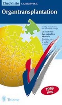 Enlarge image Cover: Checkliste Organtransplantation - Thieme