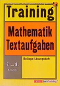 Cover: Training Mathematik - Textaufgaben - Klett