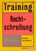 Cover: Training Neue Rechtschreibung - Klett