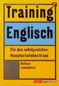 Cover: Training Englisch - Klett