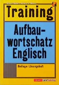 Cover: Training Englisch - Aufbauwortschatz - Klett