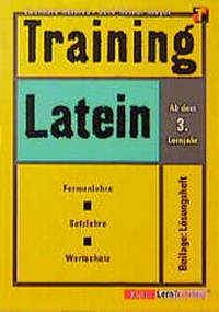 Enlarge image Cover: Training Latein - Klett