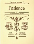 Cover: Patience - Faber Music Ltd