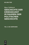 Cover: Die Germanen - De Gruyter