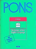 Cover: Pons Collins Dictionary of the English Language - Klett