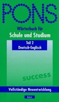 Cover: PONS W&ouml;rterbuch f&uuml;r Schule und Studium - Klett