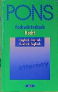 Cover: PONS Fachw&ouml;rterbuch Recht - Klett