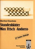 Cover: Stundenbl&auml;tter Max Frisch "Andorra" - Klett