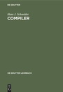 Cover: Compiler - De Gruyter