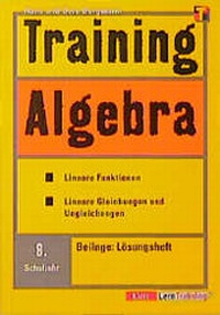 Enlarge image Cover: Training Algebra - Neubearbeitung - Klett