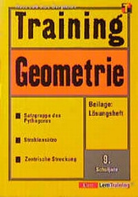 Enlarge image Cover: Training Geometrie - Klett