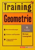 Cover: Training Geometrie - Klett
