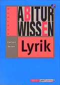 Cover: Abiturwissen Lyrik - Klett