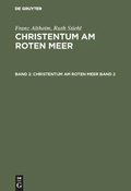 Cover: Christentum am Roten Meer. Band 2 - De Gruyter