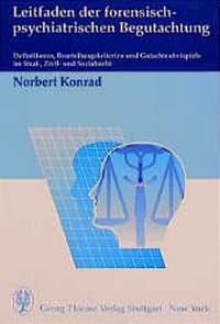 Abbildung von: Leitfaden der forensisch-psychiatrischen Begutachtung - Thieme