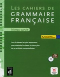 Cover: Les cahiers de grammaire / Les 18 th&egrave;mes les plus importants pour atteindre le niveau A2.  Niveau survie - Klett