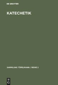 Cover: Katechetik - De Gruyter