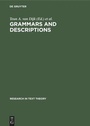 Cover: Grammars and Descriptions - De Gruyter