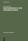 Cover: Einf&uuml;hrung in die Kombinatorik - De Gruyter