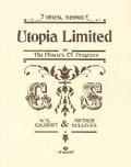 Cover: Utopia Limited - Faber Music Ltd